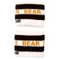 LOT DE 2 BANDEAUX/BRACELETS IDENTITY BEAR EN COTON BLANC 92067 - BARCODE