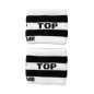LOT DE 2 BANDEAUX/BRACELETS IDENTITY TOP EN COTON BLANC ET NOIR 92065 - BARCODE