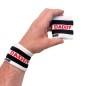 LOT DE 2 BANDEAUX/BRACELETS IDENTITY DADDY EN COTON BLANC 92069 - BARCODE