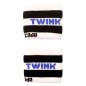 LOT DE 2 BANDEAUX/BRACELETS IDENTITY TWINK EN COTON BLANC 92068 - BARCODE LOT DE 2 BANDEAUX/BRACELETS IDENTITY TWINK EN COTON BLANC 92068 - BARCODE