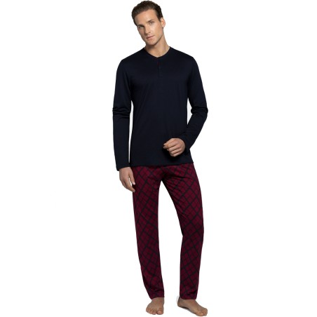 PYJAMA LONG JOURNEY ROUGE IM1557L1900- IMPETUS