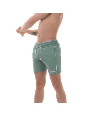 SHORT FLEECE LUKIO VERT OLIVE 9198 - BARCODE