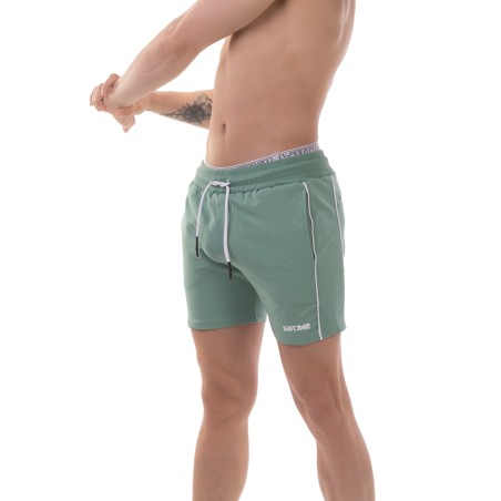SHORT FLEECE LUKIO VERT OLIVE 9198 - BARCODE