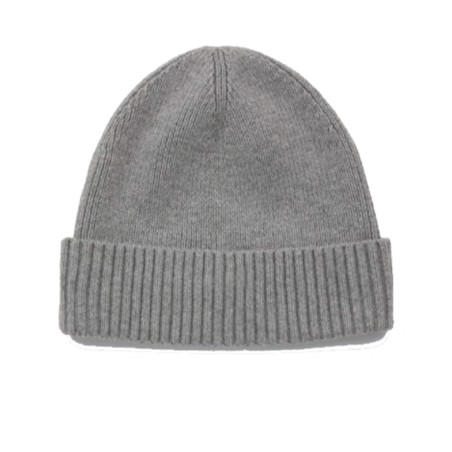 BONNET COTELE ESSENTIAL FLAG BEANNIE GRIS AM0AM10337 - TOMMY HILFIGER