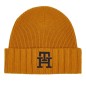 BONNET CÔTELÉ BEANIE ORANGE AM0AM10466 - TOMMY JEANS BONNET CÔTELÉ BEANIE ORANGE AM0AM10466 - TOMMY JEANS