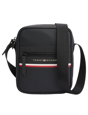 PETITE BESACE STRIPE MINI REPORTER NOIR M10297 - TOMMY HILFIGER