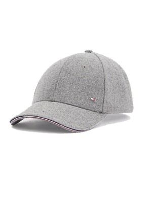 CASQUETTE ELEVATED CORPORATE GRISE AM0AM10737  - TOMMY HILFIGER