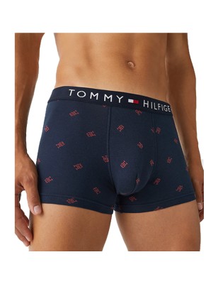 BOXER EN JERSEY TRUNK BLEU MARINE UM0UM01831- TOMMY HILFIGER