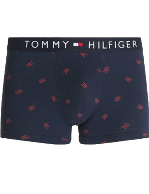 BOXER EN JERSEY TRUNK BLEU MARINE UM0UM01831- TOMMY HILFIGER