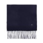 ECHARPE ELEVATED EN CACHEMIRE BLEU MARINE AM0AM10376 - TOMMY HILFIGER ECHARPE ELEVATED EN CACHEMIRE BLEU MARINE AM0AM10376 - TOMMY HILFIGER