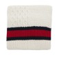 ECHARPE EN MAILLE TORSADEE IVOIRE AM0AM10371 - TOMMY HILFIGER ECHARPE EN MAILLE TORSADEE IVOIRE AM0AM10371 - TOMMY HILFIGER