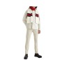 ECHARPE EN MAILLE TORSADEE IVOIRE AM0AM10371 - TOMMY HILFIGER ECHARPE EN MAILLE TORSADEE IVOIRE AM0AM10371 - TOMMY HILFIGER