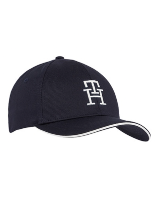 CASQUETTE MONOGRAMME BLEU MARINE AM0AM10339  - TOMMY HILFIGER