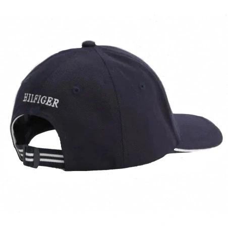 CASQUETTE MONOGRAMME BLEU MARINE AM0AM10339  - TOMMY HILFIGER