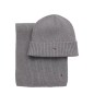 COFFRET D'HIVER ECHARPE ET BONNET GRIS AM0AM10356 - TOMMY HILFIGER COFFRET D'HIVER ECHARPE ET BONNET GRIS AM0AM10356 - TOMMY HILFIGER