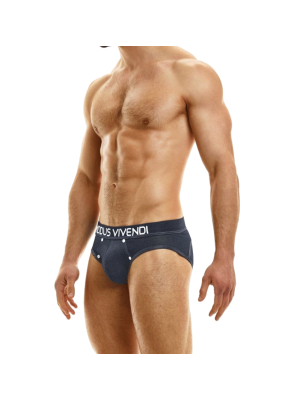 SLIP JEAN BLEU MARINE 05013 - MODUS VIVENDI