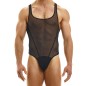 BODY STRING MUSLIN EN TULLE NOIR 09381 - MODUS VIVENDI
