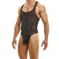BODY STRING MUSLIN EN TULLE NOIR 09381 - MODUS VIVENDI
