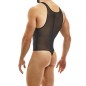 BODY STRING MUSLIN EN TULLE NOIR 09381 - MODUS VIVENDI