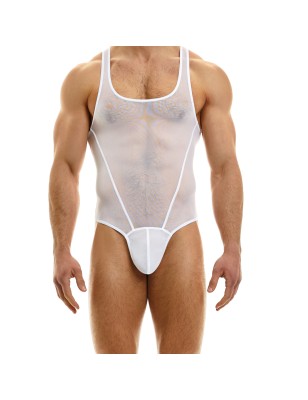 BODY STRING MUSLIN EN TULLE BLANC 09381 - MODUS VIVENDI