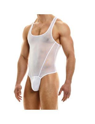 BODY STRING MUSLIN EN TULLE BLANC 09381 - MODUS VIVENDI