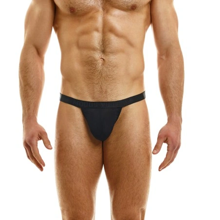 STRING MUSLIN EN TULLE NOIR 09311 - MODUS VIVENDI