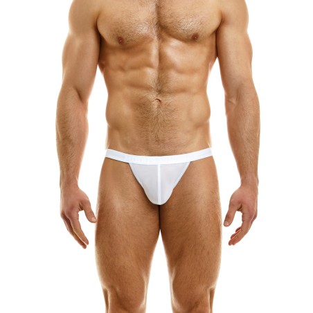 TANGA MUSLIN EN TULLE BLANC 09314 - MODUS VIVENDI