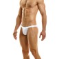 TANGA MUSLIN EN TULLE BLANC 09314 - MODUS VIVENDI