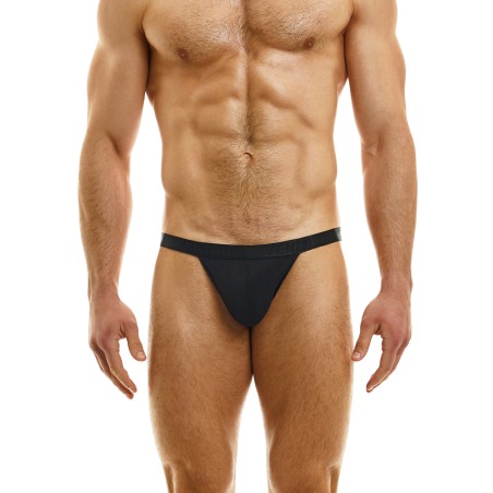 TANGA MUSLIN EN TULLE NOIR 09314 - MODUS VIVENDI