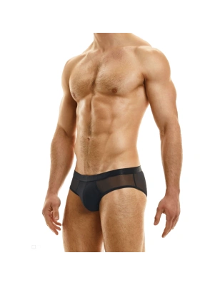 SLIP COURT MUSLIN EN TULLE NOIR 09315 - MODUS VIVENDI