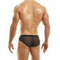SLIP COURT MUSLIN EN TULLE NOIR 09315 - MODUS VIVENDI