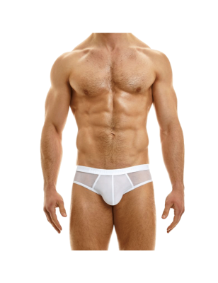 SLIP COURT MUSLIN EN TULLE BLANC 09315 - MODUS VIVENDI