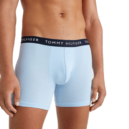 PACK 3 BOXERS BRIEF ROUGE/BLEU CLAIR/BLEU FONCE UM0UM02204- TOMMY HILFIGER