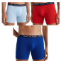 PACK 3 BOXERS BRIEF ROUGE/BLEU CLAIR/BLEU FONCE UM0UM02204- TOMMY HILFIGER PACK 3 BOXERS BRIEF ROUGE/BLEU CLAIR/BLEU FONCE UM0UM02204- TOMMY HILFIGER