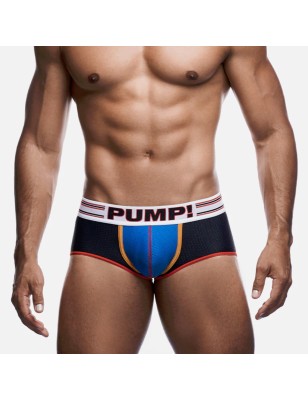 BOXER EMPTY BOTTOM NOIR/BLEU 15067 - PUMP