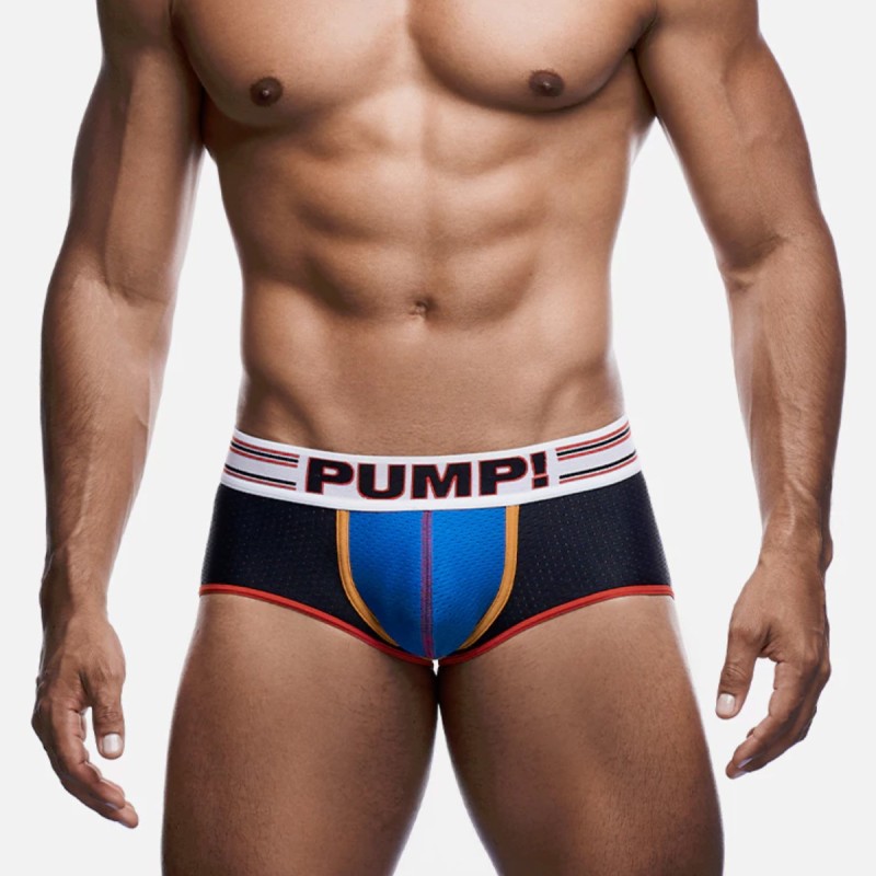 BOXER EMPTY BOTTOM NOIR/BLEU 15067 - PUMP