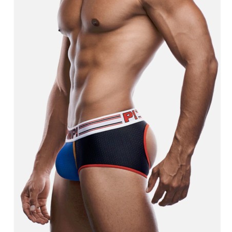 BOXER EMPTY BOTTOM NOIR/BLEU 15067 - PUMP