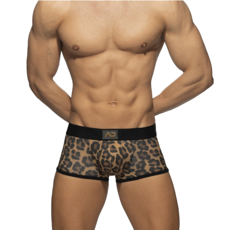 BOXER LEOPARD FRESH NOIR/MARRON - AD1135 - ADDICTED