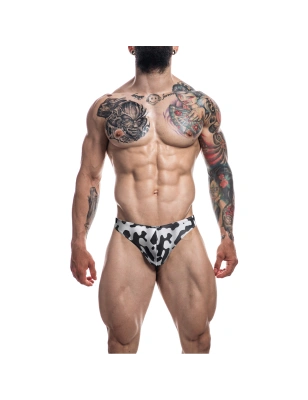 BIKINI SHADOW CAMO NOIR/BLANC RENAISSANCE C4M01- CUT4MEN