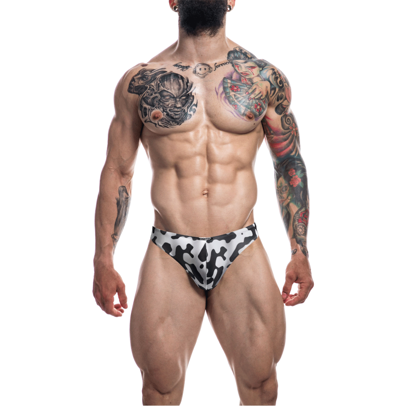BIKINI SHADOW CAMO NOIR/BLANC RENAISSANCE C4M01- CUT4MEN