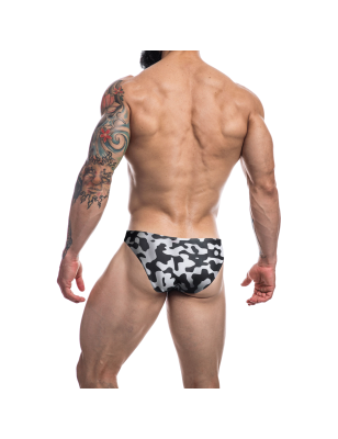 BIKINI SHADOW CAMO NOIR/BLANC RENAISSANCE C4M01- CUT4MEN