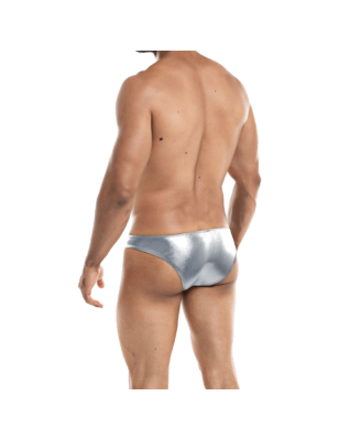 BIKINI TAILLE BASSE ARGENT PROVOCATIVE C4M01- CUT4MEN