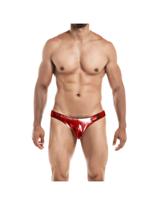 BIKINI TAILLE BASSE ROUGE PROVOCATIVE C4M01- CUT4MEN