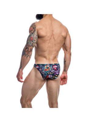 BIKINI TAILLE BASSE TATTOO PROVOCATIVE C4M01- CUT4MEN