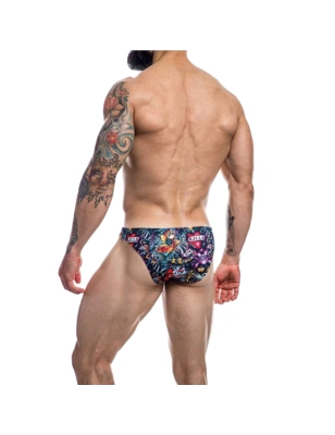 BIKINI TAILLE BASSE TATTOO PROVOCATIVE C4M01- CUT4MEN