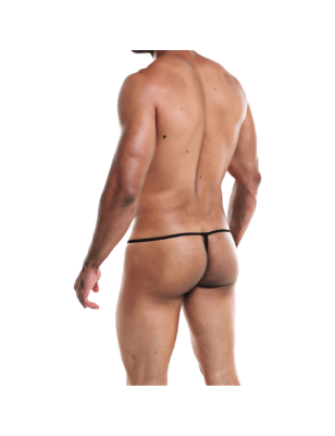 STRING FICELLE NOIR BRILLANT PROVOCATIVE C4M02- CUT4MEN