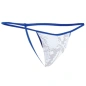 STRING FICELLE BLEU A MOTIF SERPENT PROVOCATIVE C4M02- CUT4MEN