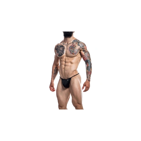STRING FICELLE NOIR PROVOCATIVE C4M02- CUT4MEN