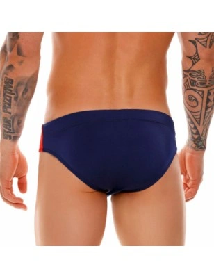 SLIP DE BAIN QUEBEC BLEU ET ROUGE 1677 - JOR