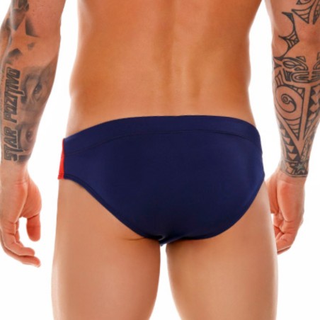 SLIP DE BAIN QUEBEC BLEU ET ROUGE 1677 - JOR